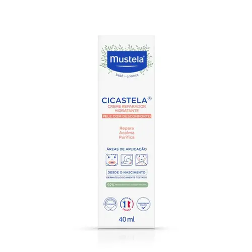 CREME REPARADOR MUSTELA CICASTELA 40ML