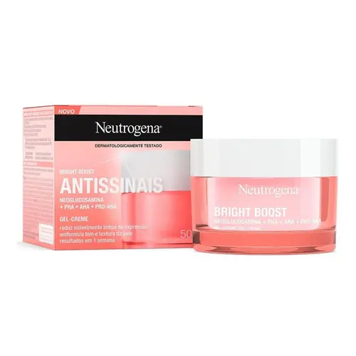HIDRATANTE FACIAL NEUTROGENA BRIGHT BOOST 50G ANTISSINAIS