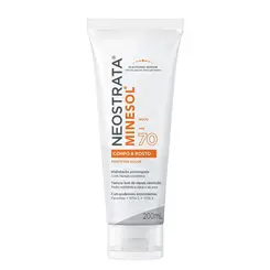PROTETOR SOLAR NEOSTRATA MINESOL ROSTO E CORPO FPS70 200ML