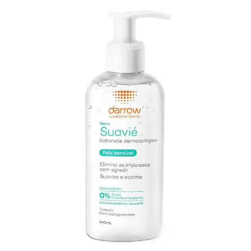 SABONETE LIQUIDO SUAVIE 140ML PELE SENSIVEL