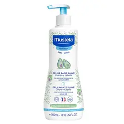 GEL LAVANTE MUSTELA BEBÊ 500ML SUAVE CORPO E CABELO