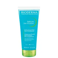 GEL DE LIMPEZA BIODERMA SÉBIUM MOUSSANT ANTIOLIOSIDADE 200ML