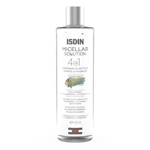 ÁGUA MICELAR ISDIN MICELLAR SOLUTION 400ML