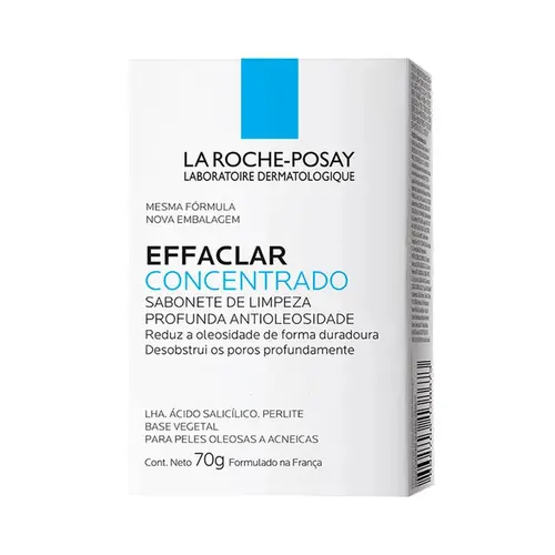 SABONETE EM BARRA EFFACLAR 70G CONCENTRADO