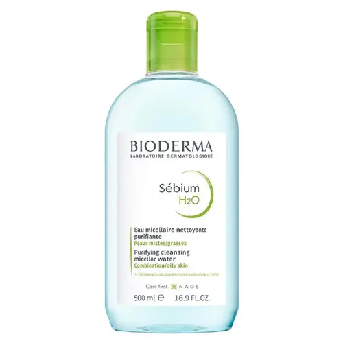 ÁGUA MICELAR BIODERMA SÉBIUM H2O 500ML PURIFICANTE