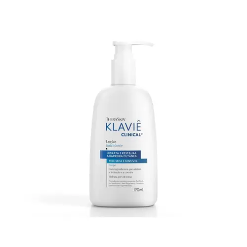 LOÇÃO HIDRATANTE KLAVIE CLINICAL PELE SECA E SENSÍVEL 190ML