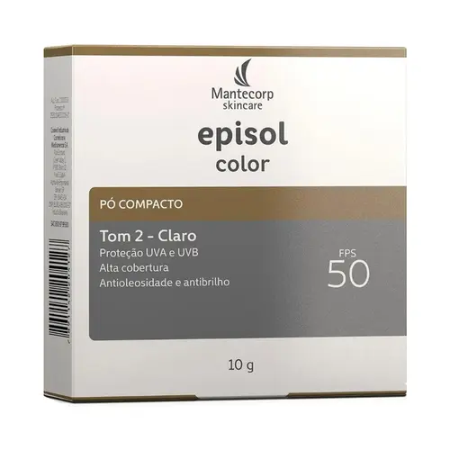 PROTETOR SOLAR EPISOL PÓ FPS50 10G CLARA