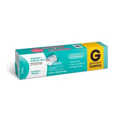 NISTATINA + ÓXIDO DE ZINCO 100.000UI/G+200MG/G 60G