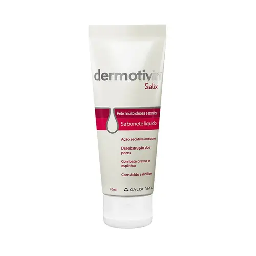 SABONETE LIQUIDO DERMOTIVIN 70ML SALIX