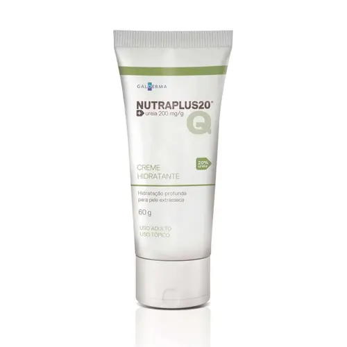 CREME HIDRATANTE NUTRAPLUS 20% 60G PELE EXTRASSECA