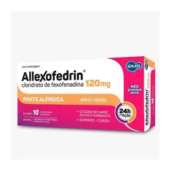 ALLEXOFEDRIN 120MG 10 COMPRIMIDOS