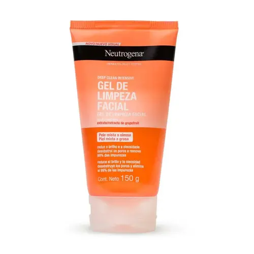 GEL DE LIMPEZA NEUTROGENA DEEP CLEAN GRAPEFRUIT 150G