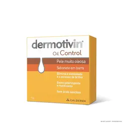 SABONETE EM BARRA DERMOTIVIN 90G CONTROL