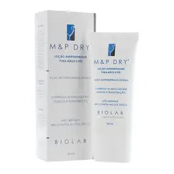 LOÇÃO ANTIPERSPIRANTE M&P DRY PARA MÃOS E PÉS
