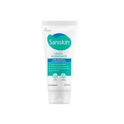 LOÇÃO HIDRATANTE SANISKIN 200ML ORIGINAL PELE SECA