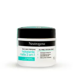 HIDRATANTE FACIAL NEUTROGENA 100G MATTE 3 EM 1
