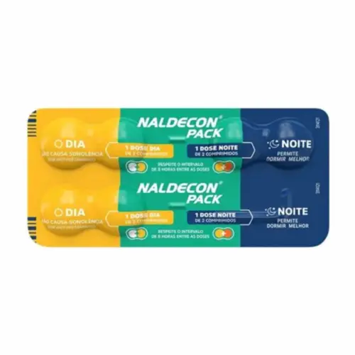 NALDECON PACK DIA E NOITE 6CPR