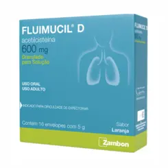 FLUIMUCIL D 600MG C/16 ENV (ZAMBO)