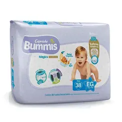 FRALDA CAPRICHO BUMMIS PREMIUM MEGA TAM(EXG) 38 UN