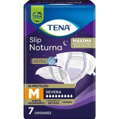 FRALDA GERIÁTRICA TENA SLIP NOTURNA M 7UN
