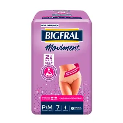 ROUPA ÍNTIMA BIGFRAL MOVIMENT FEMININA 7UN P/M