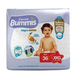 FRALDA CAPRICHO BUMMIS PREMIUM MEGA XXG 36UN