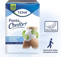 ROUPA INTIMA TENA PANTS CONFORT MEGA P/M 16UN