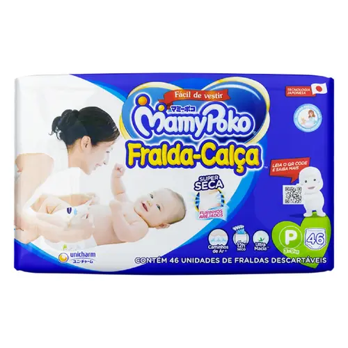 FRALDA MAMYPOKO CALÇA JUMBO P 46UN