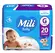 FRALDA MILI BABY JUMBINHO TAM(G) 20 UN