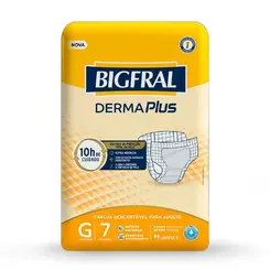 FRALDA BIGFRAL DERMA PLUS G 7UN