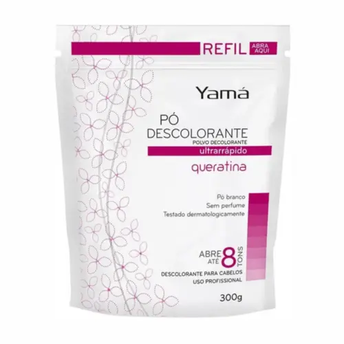 PÓ DESCOLORANTE YAMA 300G REFIL QUERATINA