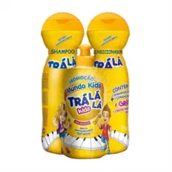 KIT TRALALA KIDS SH+COND 480ML EMBAR GTS CR PENT