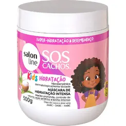 MÁSCARA PARA TRATAMENTO SALON LINE 500G KIDS HIDRAT INTENSA