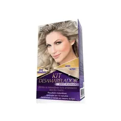 KIT DESAMARELADOR BEAUTY COLOR PLATINADO SEM AMONIA