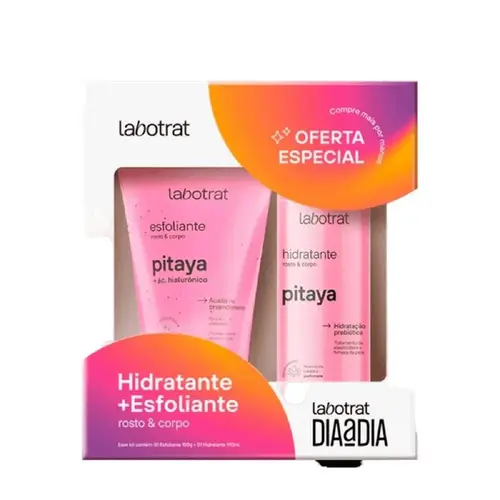 KIT HIDRATANTE + ESFOLIANTE LABOTRAT 190G+150G PITAYA