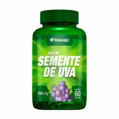 OLEO DE SEMENTE DE UVA 1000MG C/60CPS (HERBA)