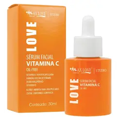 SÉRUM FACIAL MAX LOVE VITAMINA C OIL-FREE 30ML