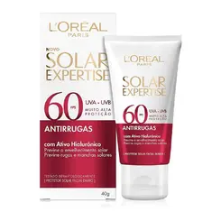 PROTETOR SOLAR LOREAL EXPERTISE ANTIRRUGAS FPS60 40G