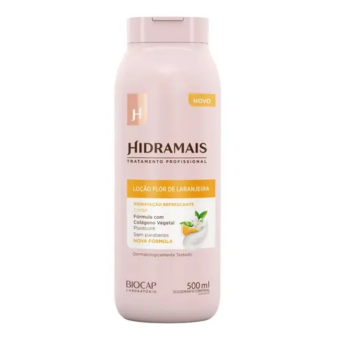 LOÇÃO HIDRATANTE HIDRAMAIS 500ML FLOR DE LARANJEIRA