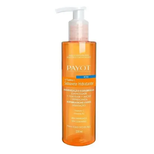 SABONETE LÍQUIDO PAYOT 220ML VITAMINA C HIDRATANTE