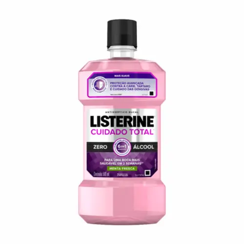LISTERINE 500ML CUIDADO TOTAL ZERO