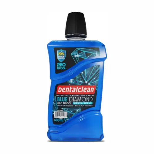 ENXAGUANTE BUCAL DENTALCLEAN 600 ML BLUE DIAMOND MENTA