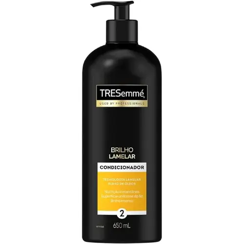 CONDICIONADOR TRESEMME PUMP 650ML BRILHO LAMELAR