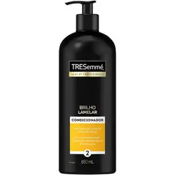 CONDICIONADOR TRESEMME PUMP 650ML BRILHO LAMELAR
