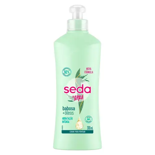 CREME PARA PENTEAR SEDA 300ML BABOSA E ÓLEOS