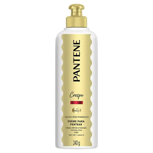CREME PARA PENTEAR PANTENE 240G CACHOS CRESPOS