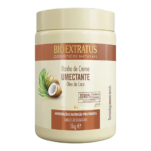 BANHO DE CREME BIO EXTRATUS 1KG OLEO COCO