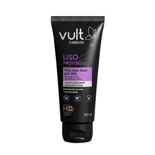 CREME DEFRIZANTE VULT 100ML LISO PROFUNDO