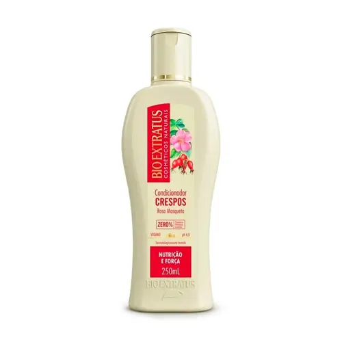 CONDICIONADOR BIO EXTRATUS 250ML CRESPOS ROSA MOSQUETA