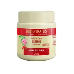 BANHO DE CREME BIO EXTRATUS 250G CRESPOS NUTRICAO E FORCA